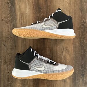 Nike Kyrie Flytrap 4 Black Grey White Gum Size 13 Basketball Shoes CT1972-006